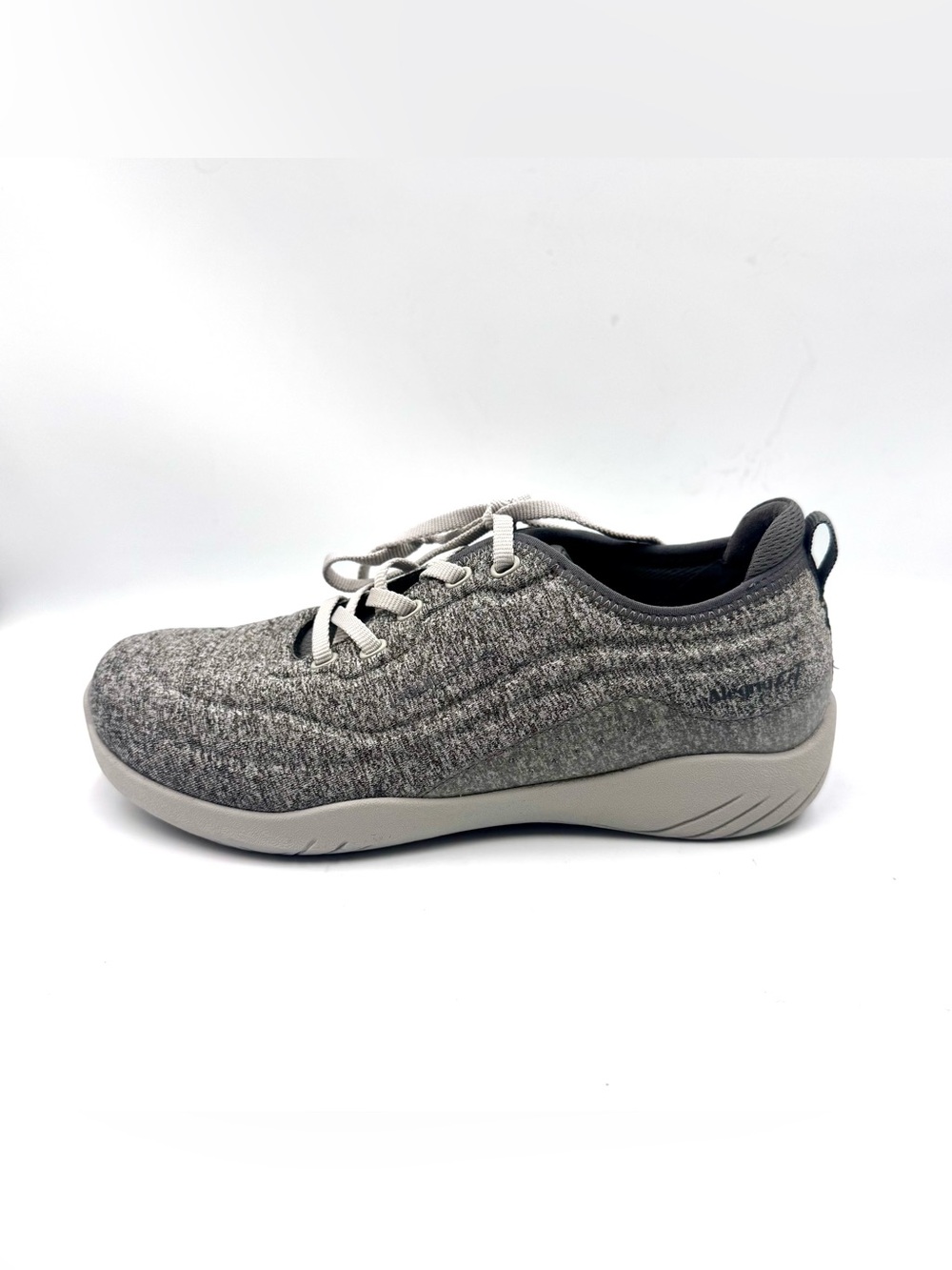 Alegria Liquid Shell Gray Knit Walking Sneakers LB8-6504 Womens Size 36 US 6-6.5